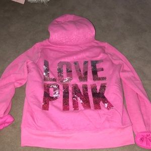 PINK zip up !
